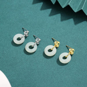 Fashion Jewelry For Women Fine Jewelry Earing Fashion Jewelry Set Silver 925 Jewelry Sterling Silver 925 Jewellery Heitan Jade - Product Image 1