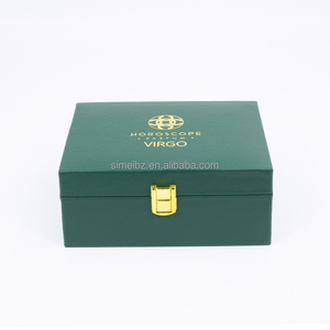 Caja de perfume de madera <span class=keywords><strong>MDF</strong></span> personalizada, caja de regalo de cuero PU de lujo con botellas vacías para aceites esenciales, cosméticos, productos para el cuidado de la piel - Product Image 5