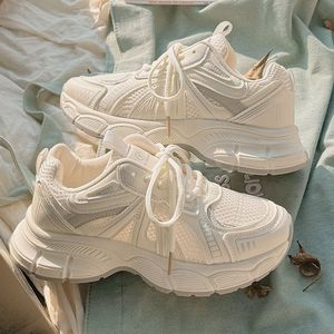 Chaussures Dad Shoes Influencer Dream Young M26 Nouvelle Collection Automne 2025 Baskets Blanches Respirantes <span class=keywords><strong>Chic</strong></span> Polyvalentes en Maille Légères - Product Image 2