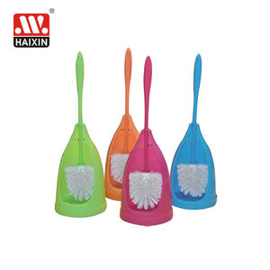 Ensemble support <span class=keywords><strong>brosse</strong></span> <span class=keywords><strong>WC</strong></span> Haixin – Nettoyant et <span class=keywords><strong>brosse</strong></span> <span class=keywords><strong>WC</strong></span> pour salle de bain, accessoires décoratifs pour toilettes de camping-car avec support de rangement dissimulé - Product Image 1