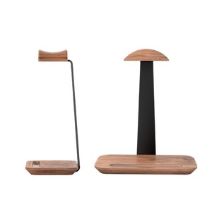 Wooden Headphone <b>Stand</b> Desktop Wireless Headphone Holder Solid Wood Display Rack For Headphones Electronic Products - Product Image 5