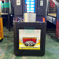 Machine de jeu d'arcade d'intérieur de 3,2 mètres, modèle King of Hammers, à monnayeur, pour le jeu de frappe de boxe