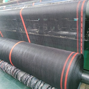 Nhiệm vụ nặng nề mảnh vỡ màu đen chống cháy giàn giáo mảnh vỡ Lưới 8'6 "x 150 'mạng lưới an toàn - Product Image 4