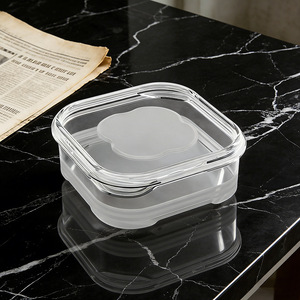 Food Storage Container Rectangle Airtight Clip On Lid Refrigerator Use - Product Image 1
