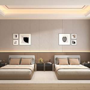 Muebles de Dormitorio de Lujo Personalizados de Alta Gama, Gabinetes Completos de Lujo Ligero para Dormitorios - Producto de Exportación Directa de Fábrica - Product Image 5