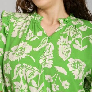 Vestido Mini Multicapa con Estampado Boho de Diseño Personalizado, Vestido Informal de Rayón Transpirable de Alta Calidad - Product Image 5