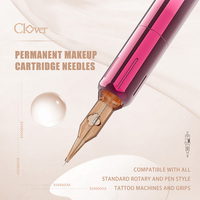 Vente en gros POPU Trèfle RL Doublure Ronde Longue Cône Cheveux Coup Cuir Chevelu Maquillage Permanent Cartouche Aiguille Tatouage PMU Cartouche Aiguilles