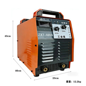 เครื่องเชื่อมอินเวอร์เตอร์อุตสาหกรรม ZX7-400A 220V/240V MMA เครื่องเชื่อมโลหะแบบแมนนวล สีส้ม น้ำหนัก 12.2 กก. - Product Image 1