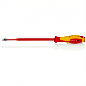 Knipex Screwdriver Slotted 100mm Insulated Electrician <b>Tool</b> - Product Image 2