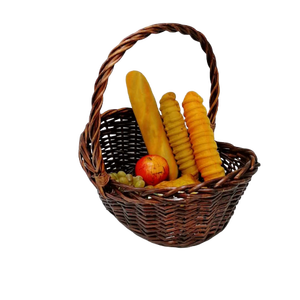 Cesto regalo di pasqua cesto per uova all'ingrosso natura tessuto a mano cibo in vimini cesto uova per regalo - Product Image 5