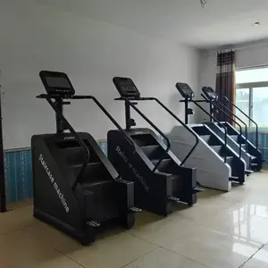 Peralatan Kebugaran gym komersial mesin panjat tangga, perlengkapan fitness tangga aerobik mesin pendakian tangga