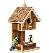 Kuş evleri ahşap kuş evleri dışında kutup ahşap kuş evi asılı Birdhouse gümrükleme bahçe ülke evler - Product Image 2