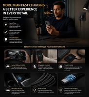 Câble USB-C à angle droit 90 degrés, charge rapide, cordon de type C tressé en nylon, câble de synchronisation de données USB-A vers USB-C pour jeux Android
