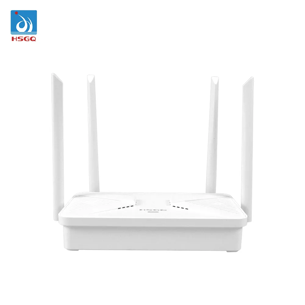 Gran oferta HSGQ 5g R1200 WiFi 5/6 xpon 2,4G 5G FTTH Bual Band ONU enrutador de fibra óptica