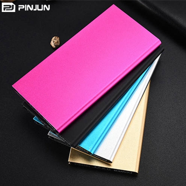 Portable Powerbank 20000mah Ultrathin Power Bank Aluminum Dual Usb Backup Battery for IPhone/Android Mobile Phone