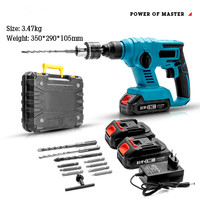 21V OEM 5C batterie au Lithium marteau électrique perceuse à percussion forage mural vis d'expansion béton outil électrique
