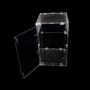 Jaula de Alimentación para Reptiles de Acrílico Moderna, Ecológica, de Lujo, Personalizada de Fábrica, Resistente al Agua, Reciclable, Ligera, con Recubrimiento UV - Product Image 4