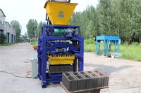 Machine automatique de fabrication de pavés à prix abordable avec pompe et moteur PLC pour briques en ciment