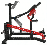 Appareil professionnel de musculation abdominale et pectorale réglable à plaques de poids en acier pour la musculation et l'équipement complet de fitness en salle de sport