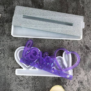 Molde de Silicona para Resina Hecho a Mano, Estilo DIY, Adornos Decorativos y Herramientas para Pasteles, Molde de Yeso para Resina - Product Image 5