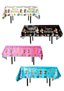 <span class=keywords><strong>Mantel</strong></span> de Globos Ingleses de 137*183 cm para Decoración de Mesa de <span class=keywords><strong>Cumpleaños</strong></span> <span class=keywords><strong>Infantil</strong></span>, Accesorio y Suministros Promocionales para Fiestas - Product Image 2