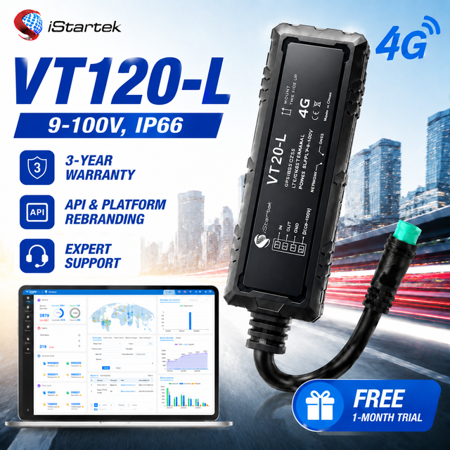 VT120-L 4G Latest Car Security Alarm System and tracker Car tracker for Car with Android Ios App Tracking