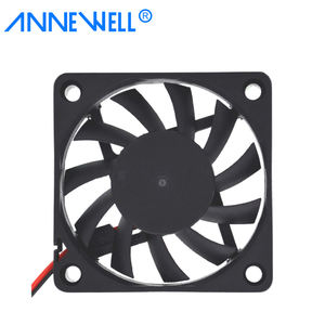 Ventilador Axial <span class=keywords><strong>de</strong></span> Refrigeración <span class=keywords><strong>de</strong></span> 10 mm <span class=keywords><strong>de</strong></span> Espesor, Personalizable, DC 12V 6010, con Rodamiento <span class=keywords><strong>de</strong></span> Manguito, <span class=keywords><strong>de</strong></span> Plástico, para Terminal <span class=keywords><strong>de</strong></span> Autoservicio y Proyector Comercial - Product Image 2