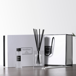 Aromathérapie, 2021 ml, sans feu, cristal, huile essentielle, rotin, parfum <span class=keywords><strong>d</strong></span>'intérieur, <span class=keywords><strong>d</strong></span>ésodorisant <span class=keywords><strong>d</strong></span>'<span class=keywords><strong>air</strong></span>, <span class=keywords><strong>bouteille</strong></span> carrée - Product Image 5