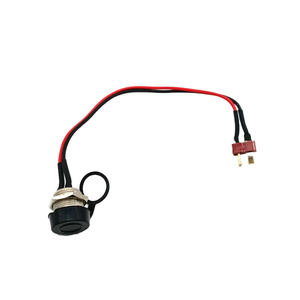 Prise de charge compatible avec la <span class=keywords><strong>trottinette</strong></span> électrique <span class=keywords><strong>KUGOO</strong></span> <span class=keywords><strong>M4</strong></span>, prise de charge universelle à 3 broches avec couvercle étanche - Product Image 5