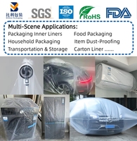 Sacs en LDPE personnalisables, recyclables et imperméables pour accessoires de téléphonie mobile et projecteurs - Protège contre les inondations et les excréments d'oiseaux