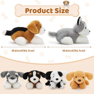Fabrik Großhandel Alle Arten von niedlichen Hund Plüsch Spielzeug Sets für Klaue Maschine Kuscheltier Emotional Beruhigende Schlafzimmer Dekoration - Product Image 2
