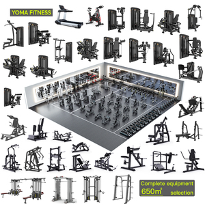 Centre de remise en forme de 600 m², solution tout-en-un, ensemble complet de machines de musculation commerciales et d'équipements d'entraînement aérobie en provenance de Chine - Product Image 4