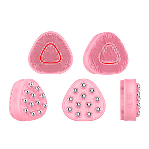 <span class=keywords><strong>Cepillo</strong></span> Masajeador <span class=keywords><strong>Facial</strong></span> Sónico Antiarrugas J08, Dispositivo de Eliminación de Puntos Negros con Conexión USB, Material de Silicona ABS, Exfoliante para Hombres - Product Image 2
