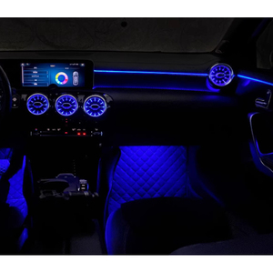 ชุดไฟตกแต่งภายในรถยนต์แบบช่องแอร์ สำหรับรถยนต์เมอร์เซเดส-เบนซ์ เอ-คลาส รุ่น W177 จำนวน 5 ชิ้น ระบบไฟภายใน ปี 2019 ถึง 2023 - Product Image 2