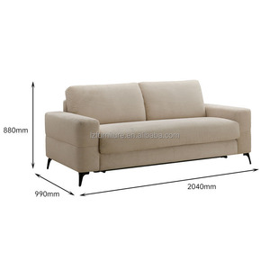Luxury Fabric Convertible Sofa Bed <b>Mattress</b> Eco-Friendly 3 Seater Modern <b>Fold</b> Sofa Bed for Living Room Bedroom School Use - Product Image 2