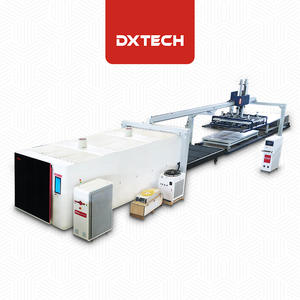 Machine <span class=keywords><strong>de</strong></span> découpe laser à fibre DXTECH 12KW tout-en-un entièrement fermée avec chargement et déchargement automatiques - Product Image 1