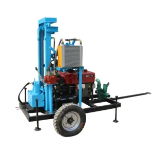 Máquina de perforación de pozo de agua, equipo de perforación de suelo, diésel, automática, precio de fábrica