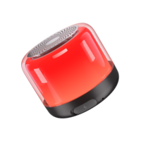 Mini haut-parleur Bluetooth en gros avec lumière LED RGB, Bluetooth 5.3, étanche, son surround 360°, haut-parleur sans fil portable