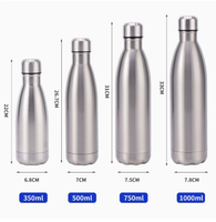 Gobelet isotherme personnalisé OEM 750 ml 1000 ml à double paroi en acier inoxydable 304, bicolore mat, compatible lave-vaisselle, pour le bureau, les trajets quotidiens et le camping