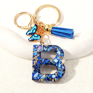 พวงกุญแจคาราบิเนอร์แฟชั่นทำจากโลหะและอะคริลิคสำหรับเป็นของขวัญสำหรับเพื่อนเจ้าสาวพวงกุญแจทรงกลม - Product Image 4