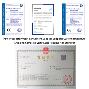 Deyongwang <span class=keywords><strong>Bora</strong></span> Pantalla Dividida 8 Luces 20mm Perforada HD 720P Visión Nocturna Impermeable Sensor AHD de Gran Angular para Apertura de Coche - Product Image 6