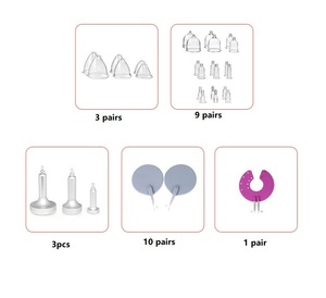 Auro elektro kas stimülasyonu vücut zayıflama vakum terapi masaj drenaj bardak popo ve meme büyütme makinesi - Product Image 5