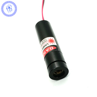 Modul Laser garis merah perata 650nm 3-5v 200mw untuk penjajaran