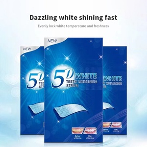 High Quality 14 <b>Teeth</b> <b>Whitening</b> Strips in 7 Pouches for Home Use Private Label Wholesale - Product Image 2