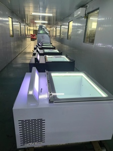 Gabinete de exhibición de helados y yogur de escritorio de puerta abierta de autoservicio Refrigerador enfriador de corte grueso para aplicación de pasteles - Product Image 5