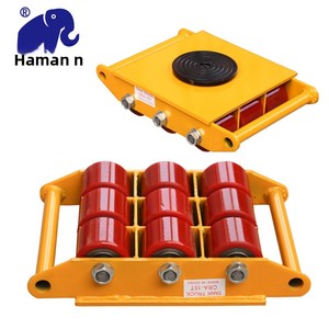 Carro de inercia de 8T con ruedas de goma de alta resistencia, giratorio y de accionamiento directo al tanque, para tanques pequeños, con gran capacidad de carga, OEM, descuento por volumen - Product Image 2