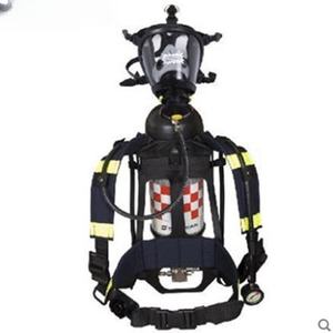Appareil respiratoire d'évasion de lutte contre les incendies: SCBA à pression positive avec masque facial PANO à cylindre d'air de 6,8 L - Product Image 2