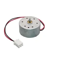 1 pièce Nouveau Moteur de ventilateur miniature antidéflagrant à courant continu à balais en série, en métal, 05-12V, pour équipement audio, jouets, machines de jeu, robots