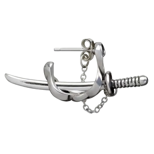 Boucles d'oreilles couteau samouraï personnalisables réglable 3D prototypage rapide SLA mécanique résine impression services d'usinage - Product Image 5