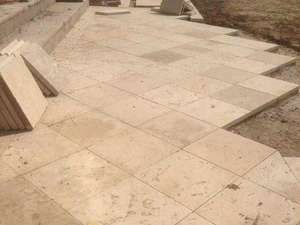 Revestimiento de Pared Exterior de Piedra Caliza Natural Beige para Piso Interior - Product Image 2